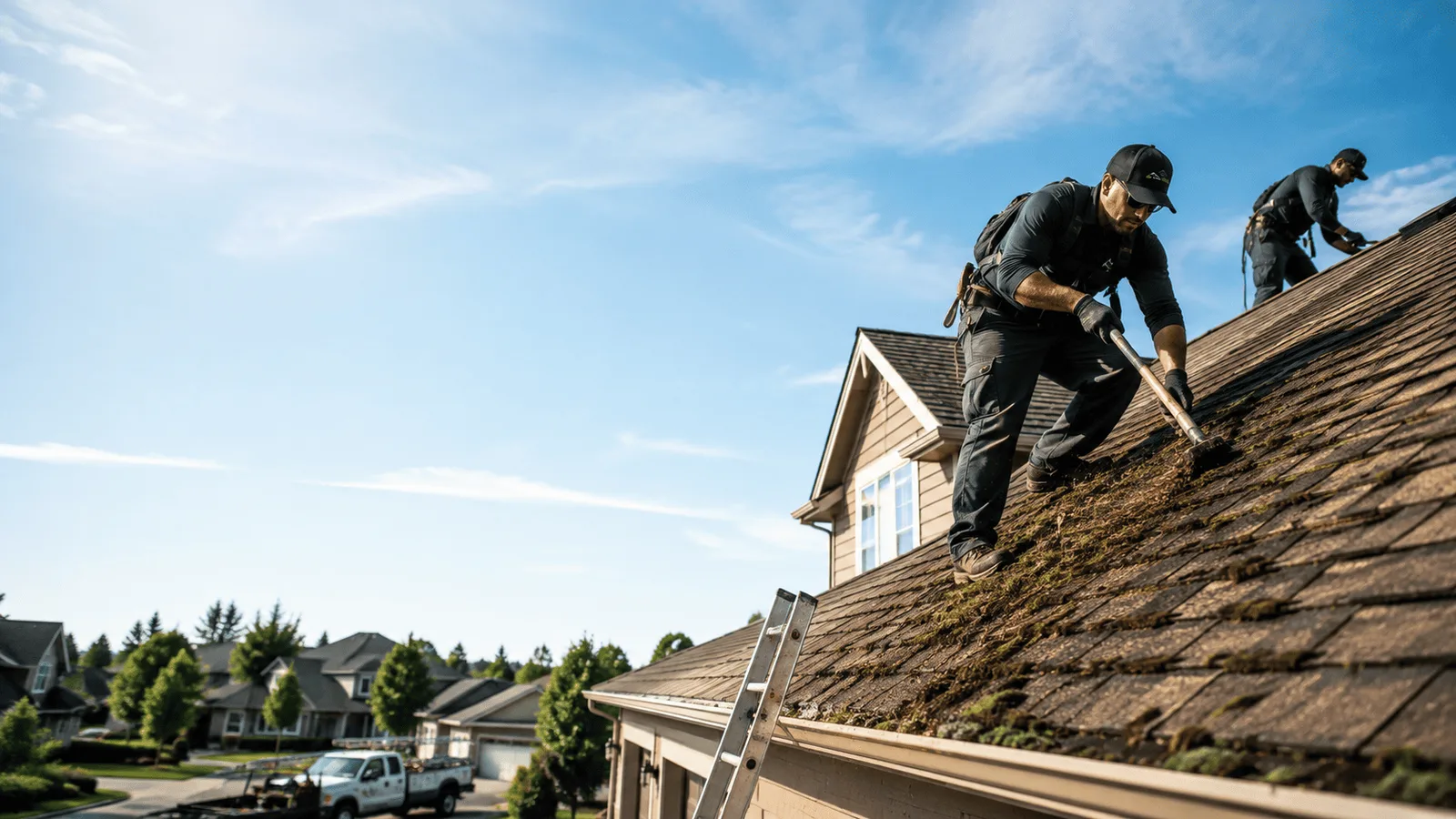 Roof Moss Removal in Hugo, CO near me